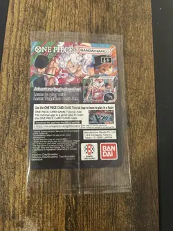 Bandai Namco One Piece CCG Monkey.D.Luffy CBB US Voyage Promo Holo 5000 Power - Image 2