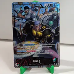 Bandai Krieg Leader East Blue OP15-001 Holo 5000 Power One Piece CCG - Image 1