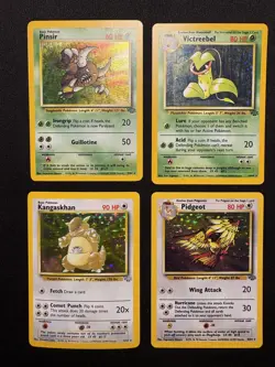Pokemon Custom Lot Of 4 Base Set / Jungle 1999 WOTC Holo Rare - Image 1