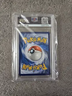 Pokemon Mimikyu Paldean Fates Pokemon Center Promo 075 PSA 9 Exclusive Stamp - Image 2