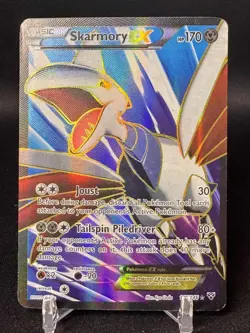 Skarmory EX 145/146 Full Art Holo - XY Base Set Pokemon TCG MP - Image 1