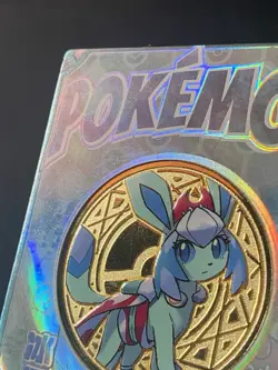 NON TCG Pokemon Elf Eif Origin Collection 3.0 Coin Irida Glaceon 67/68 - Image 3