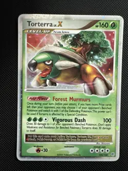 Torterra LV.X 122/130 Diamond and Pearl Holo Pokemon - Image 1