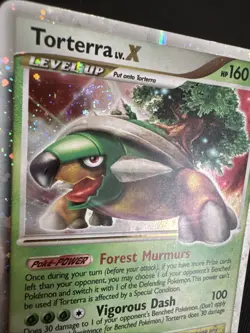 Torterra LV.X 122/130 Diamond and Pearl Holo Pokemon - Image 3