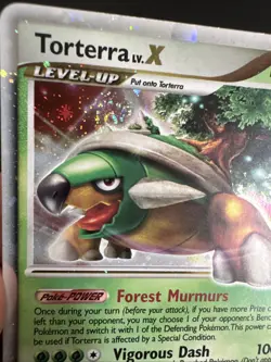 Torterra LV.X 122/130 Diamond and Pearl Holo Pokemon - Image 4