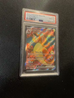 G2U 2023 Pokemon Charizard ex Pokemon 151 183165 English Ultra Rare PSA 10 - Image 2