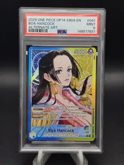 2026 One Piece OP14 Boa Hancock Leader Alternate Art PSA 9 - Image 1