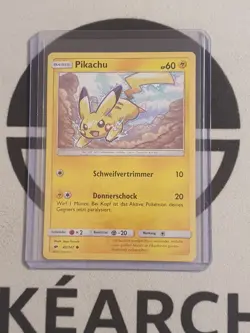 Pikachu 40/147 Nacht In Flammen Set Pokemon Karte Deutsch Pokemon Near Mint - Image 1