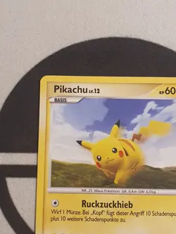 Pikachu Lv.12 Majestatischer Morgen Set Pokemon Karte Deutsch Pokemon TCG - Image 4