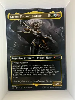 Storm, Force of Nature M Secret Lair Drop Series 1742 NM - Image 1