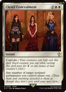 Clever Concealment (Surge Foil) 236 Commander: FINAL FANTASY NM EN - Image 1