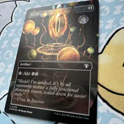 Sol Ring (Borderless) Commander Masters Foil NM - Image 2
