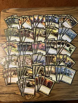 Mtg Alara Reborn Lot x100 - Magic the Gathering Alara Reborn Cards Lp - Image 1