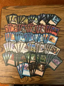 Mtg Weatherlight Lot x100 - Magic the Gathering Mtg Cards Weatherlight Edition - Image 1