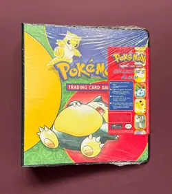 Pokemon 1999 New Sealed Vintage 3-Ring Binder Collectors Album, Wizards, Snorlax - Image 3