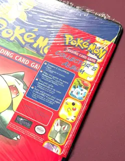Pokemon 1999 New Sealed Vintage 3-Ring Binder Collectors Album, Wizards, Snorlax - Image 4