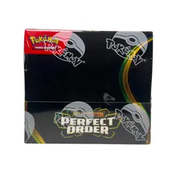 Pokemon TCG Perfect Order Booster Box Brand New & Sealed Rip On Front - Image 1