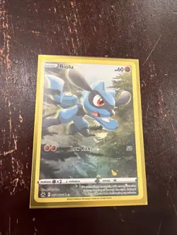 Riolu GG26/GG70 Holo Trainer Gallery Rare Crown Zenith Galarian Gallery Pokemon - Image 1
