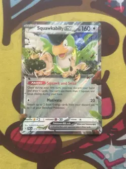 Pokemon Squawkabilly ex 075/091 - SV Paldean Fates - Image 1