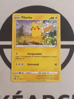Pokemon Karte Pikachu 7/15 Promo Pokemon Holo Deutsch 2022 Pokemon MC Donalds - Image 2