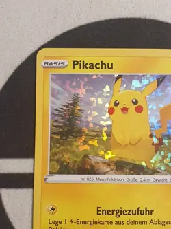 Pokemon Karte Pikachu 7/15 Promo Pokemon Holo Deutsch 2022 Pokemon MC Donalds - Image 4