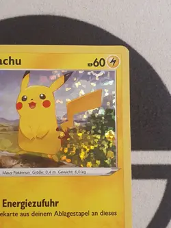 Pokemon Karte Pikachu 7/15 Promo Pokemon Holo Deutsch 2022 Pokemon MC Donalds - Image 5