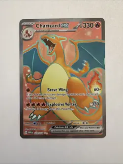Charizard ex #183/165 Scarlet & Violet 151 Full Art Ultra Rare NM - Image 1