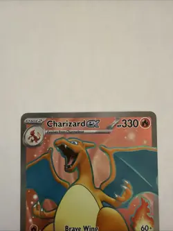 Charizard ex #183/165 Scarlet & Violet 151 Full Art Ultra Rare NM - Image 2
