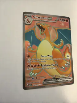 Charizard ex #183/165 Scarlet & Violet 151 Full Art Ultra Rare NM - Image 4