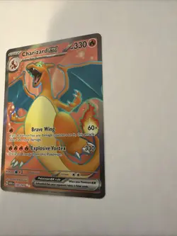 Charizard ex #183/165 Scarlet & Violet 151 Full Art Ultra Rare NM - Image 5