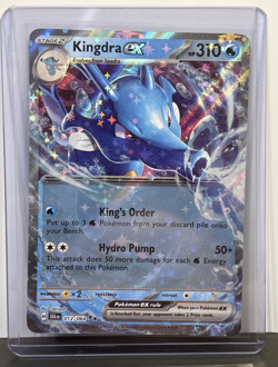 Kingdra ex 12/64 Full-Art Pokemon card - Image 1