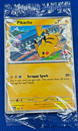 Pokemon TCG Pikachu SVP #190 Promo 2024 World Championships SEALED - Image 1