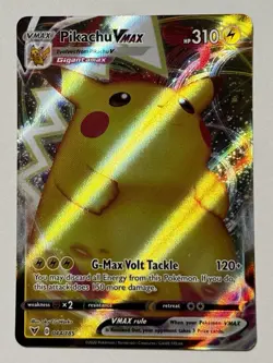 Pokemon - Vivid Voltage - Pikachu VMAX 044/185 PACK FRESH!!! - Image 1