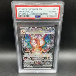 2023 Pokemon SV Charizard ex Special Illustration Rare #223/197 PSA 10 - Image 1