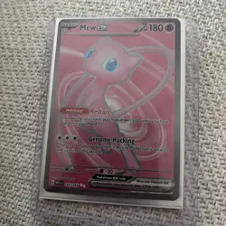 Pokemon Mew ex Scarlet & Violet 151 193/165 Full Art Ultra Rare NM - Image 1