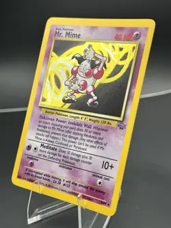 Wizards of the Coast Pokemon TCG Mr. Mime Jungle 6/64 Holo Rare 1999 EN - Image 3