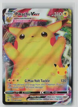 Pikachu VMAX SWSH062 Holo Promo Sword & Shield Promo Pokemon NM - Image 1