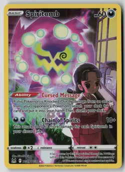 Spiritomb TG09/TG30 Holo Lost Origin Trainer Gallery Pokemon NM - Image 1