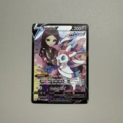 Sylveon v TG14/TG30 Brilliant Stars Series Pokemon card NM - Image 1
