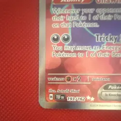 Pokemon TCG Gengar ex 193/162 temporal forcesUltra Rare Holo English - Image 4