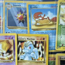 Vintage Pokemon TCG 17 Card Lot Venonat Dark Octillery Starmie Krabby 1999-2003 - Image 3