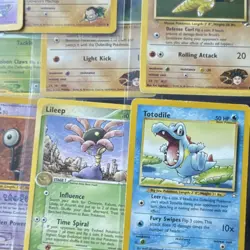 Vintage Pokemon TCG 17 Card Lot Venonat Dark Octillery Starmie Krabby 1999-2003 - Image 5
