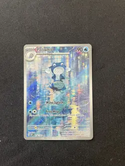 Poliwhirl Illustration Scarlet & Violet 151 Pokemon TCG Card 176/165 - Image 1