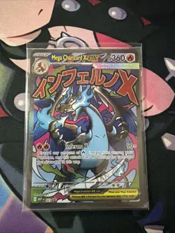 Mega Charizard X Ex 023 SEALED Pokemon Card Black Star Promo From Charizard NM - Image 1