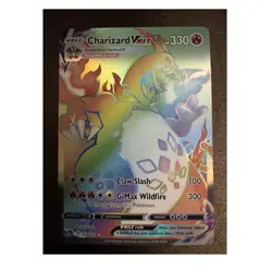 Pokemon Charizard VMAX Secret Rare 074/073 Champions Path Full Art Holo EN - Image 1