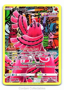 Oricorio GG04/GG70 - Crown Zenith Galarian Gallery - Pokemon Card - Near Mint - Image 1