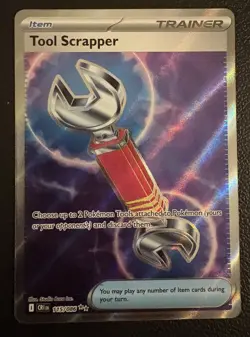Pokemon TCG Chaos Rising: Tool Scrapper 115/86 Full Art Ultra Rare NM - Image 1