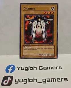 YUGIOH GRADIUS PSV 1ST EDITION COMMON LIGHT PLAYED - Image 1
