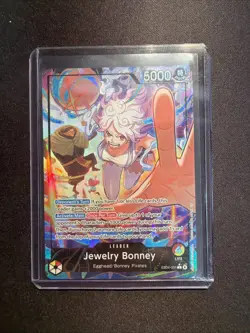 One Piece TCG OP15 -EB04 Jewelry Bonney Leader Alt Art EB04-001 NM - Image 1