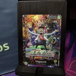 OP07-097 Vegapunk Leader Alt Art 500 Years into the Future One Piece TCG English - Image 2
